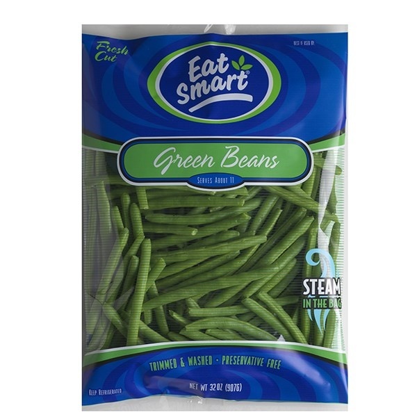 slide 1 of 1, Eat Smart Steamables Green Beans, 32 oz