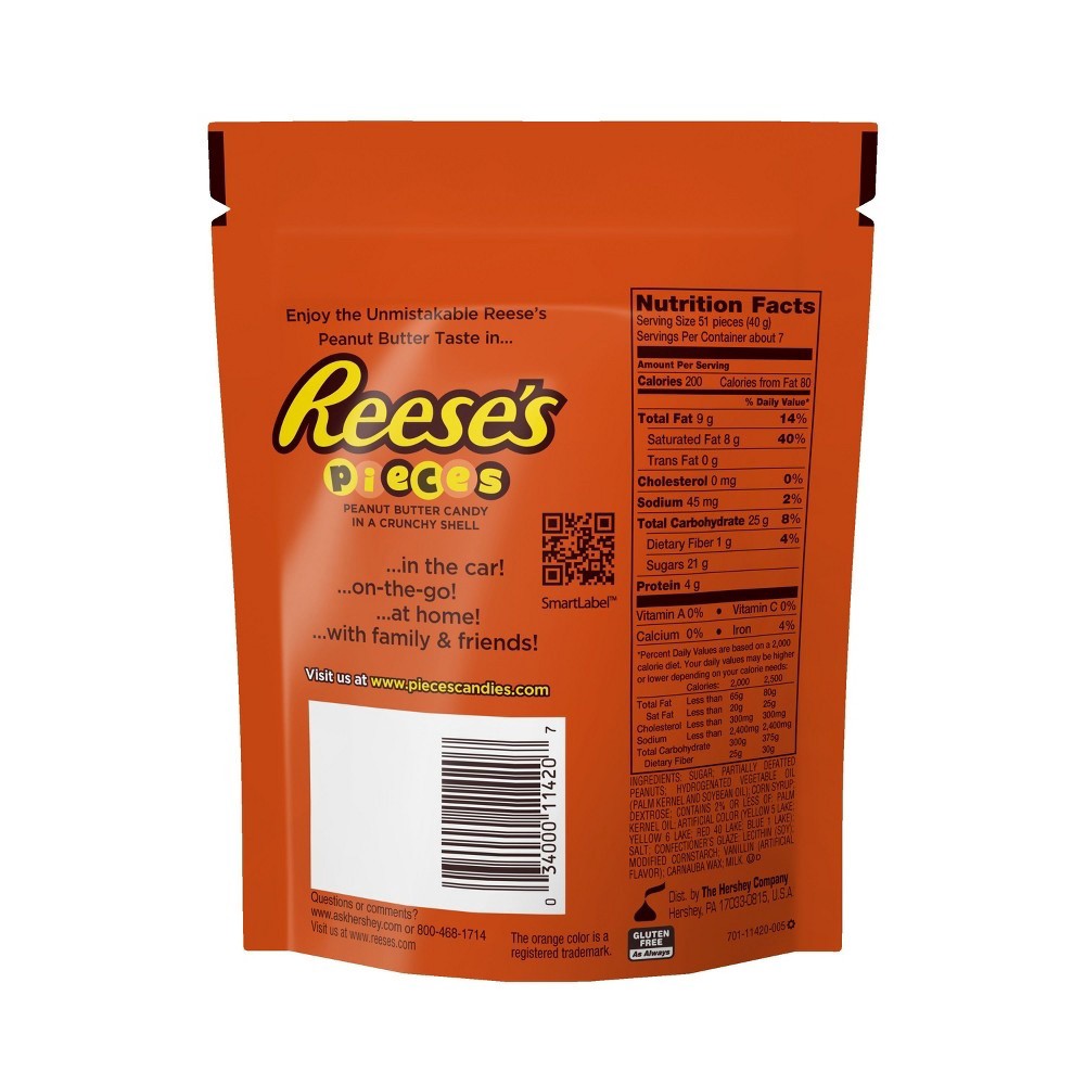 slide 3 of 8, Reese's Pieces Peanut Butter Candy, 10.5 oz