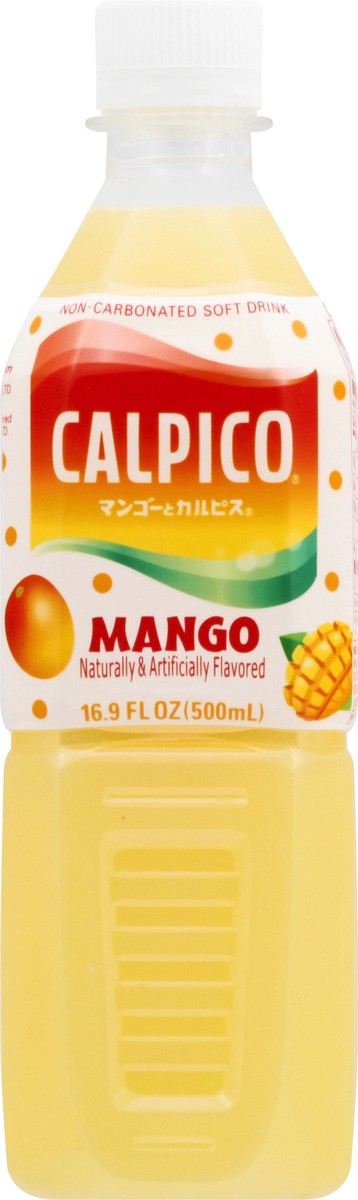 slide 3 of 13, Calpico Non-Carbonated Mango Soft Drink 16.9 oz, 16.9 oz