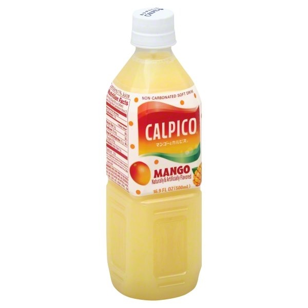 slide 1 of 1, Calpico Non Carbonated Mango, 16.9 oz