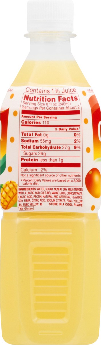 slide 2 of 13, Calpico Non-Carbonated Mango Soft Drink 16.9 oz, 16.9 oz