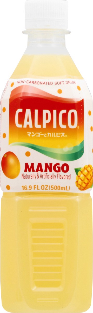 slide 8 of 13, Calpico Non-Carbonated Mango Soft Drink 16.9 oz, 16.9 oz