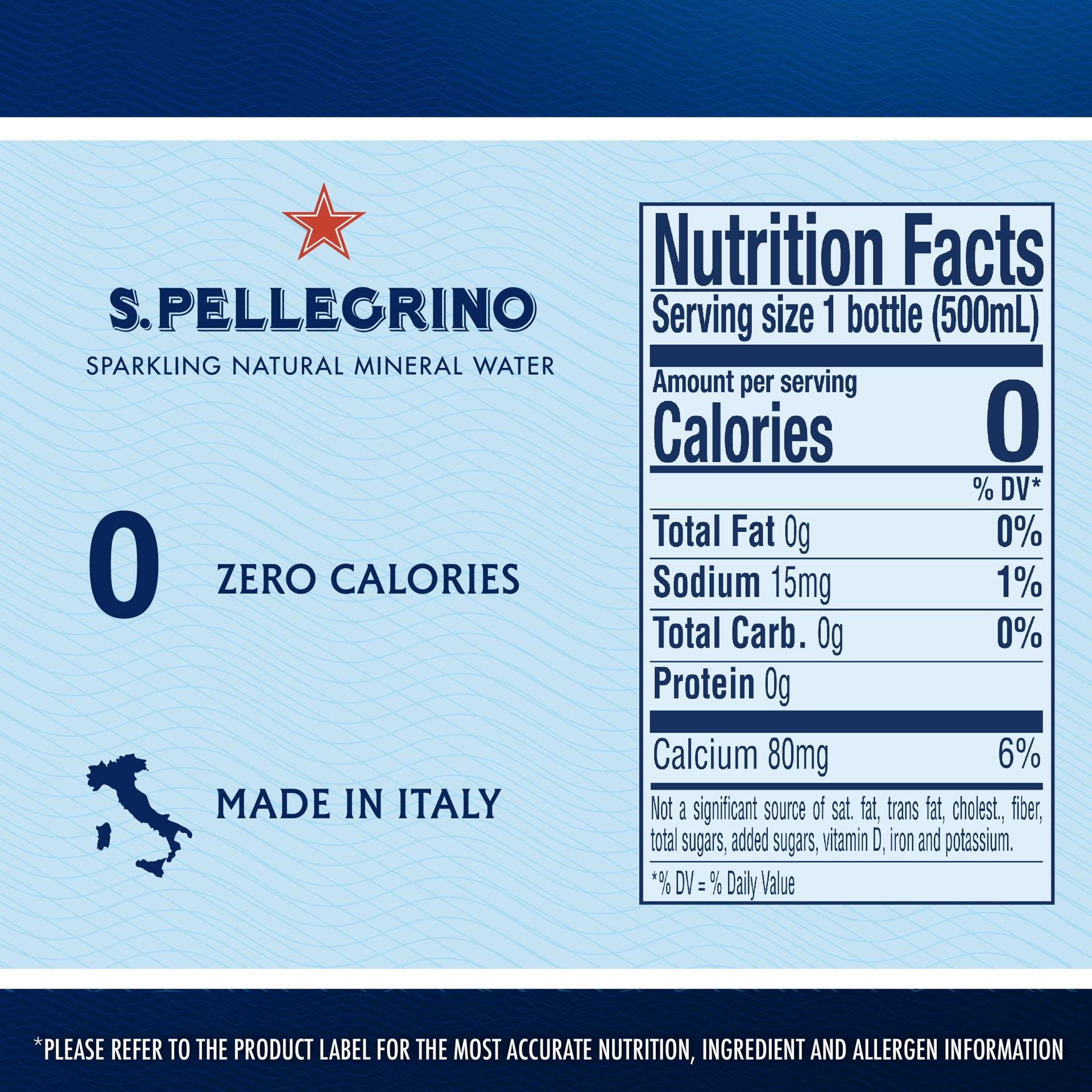 slide 2 of 7, S.Pellegrino Sparkling Natural Mineral Water, 16.9 Fl Oz (0.5 L) Plastic Bottle, 16.91 oz