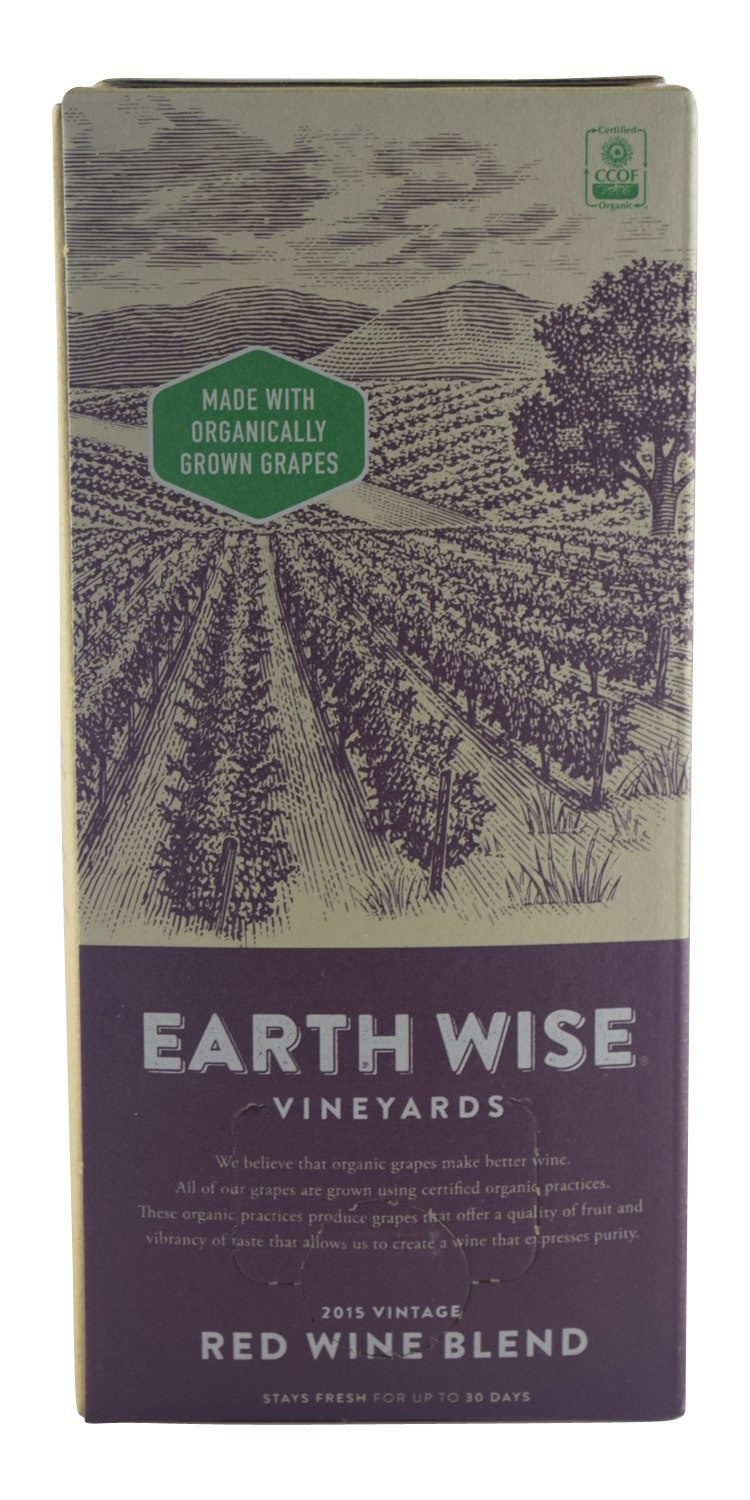 slide 1 of 1, Early Times Earth Wise Red Blend (Org) Bib, 3 liter