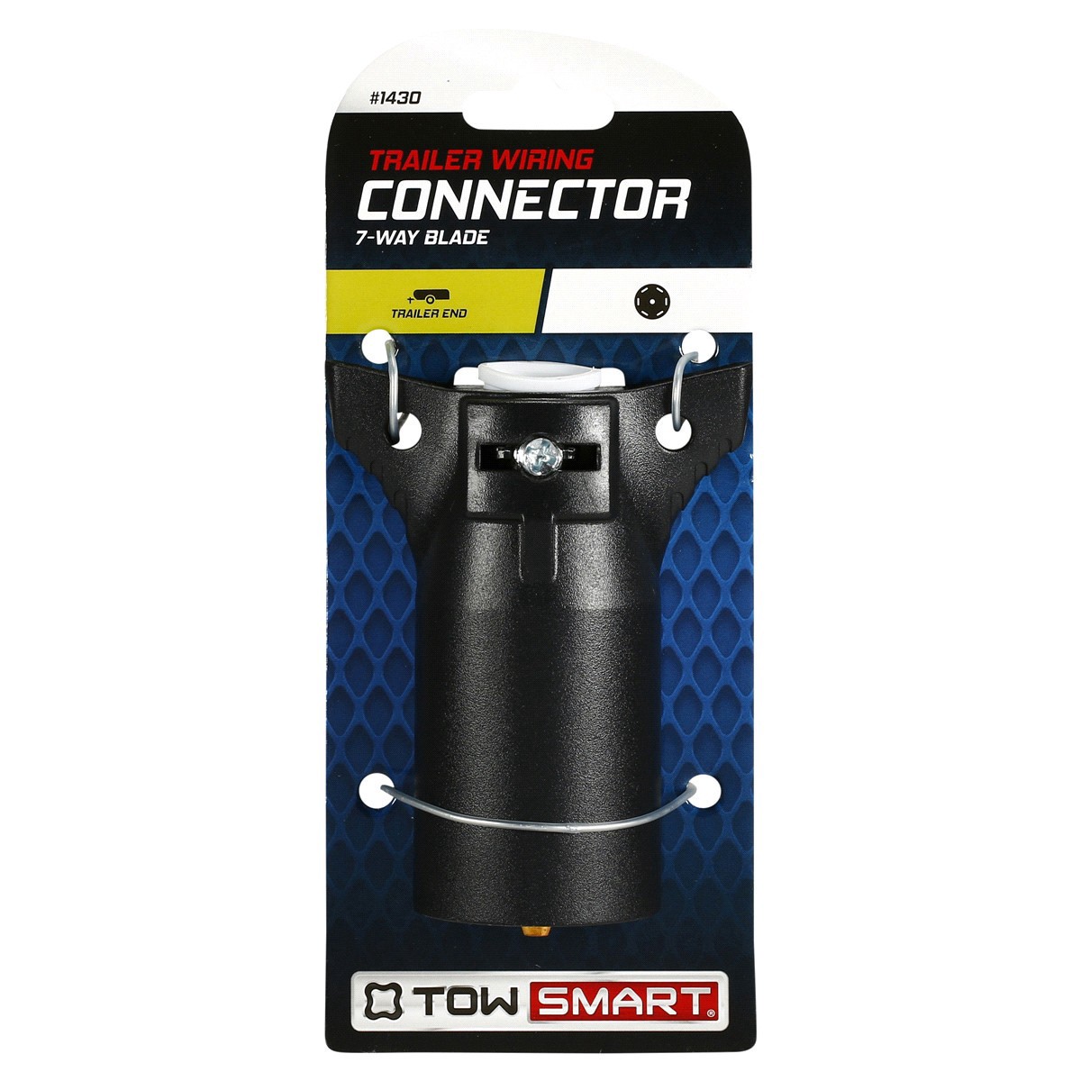 slide 1 of 5, TOWSMART Trailer Wiring Connector - 7 Way, Trailer End, 1 ct