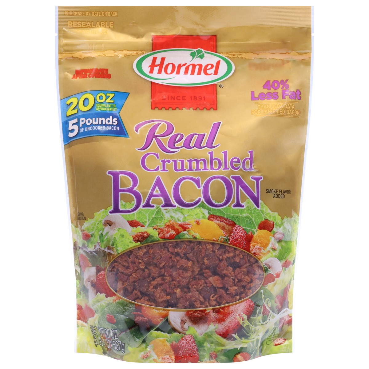 slide 11 of 14, Hormel Real Crumbled Bacon 20 oz, 20 oz