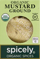 Spicely Organic Spices Organic Spices Mustard 0.4 oz
