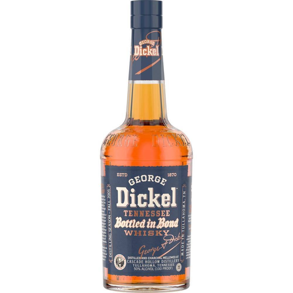 slide 1 of 1, George Dickel Tennessee Bottled in Bond Bourbon Whisky Bottle, 750 ml