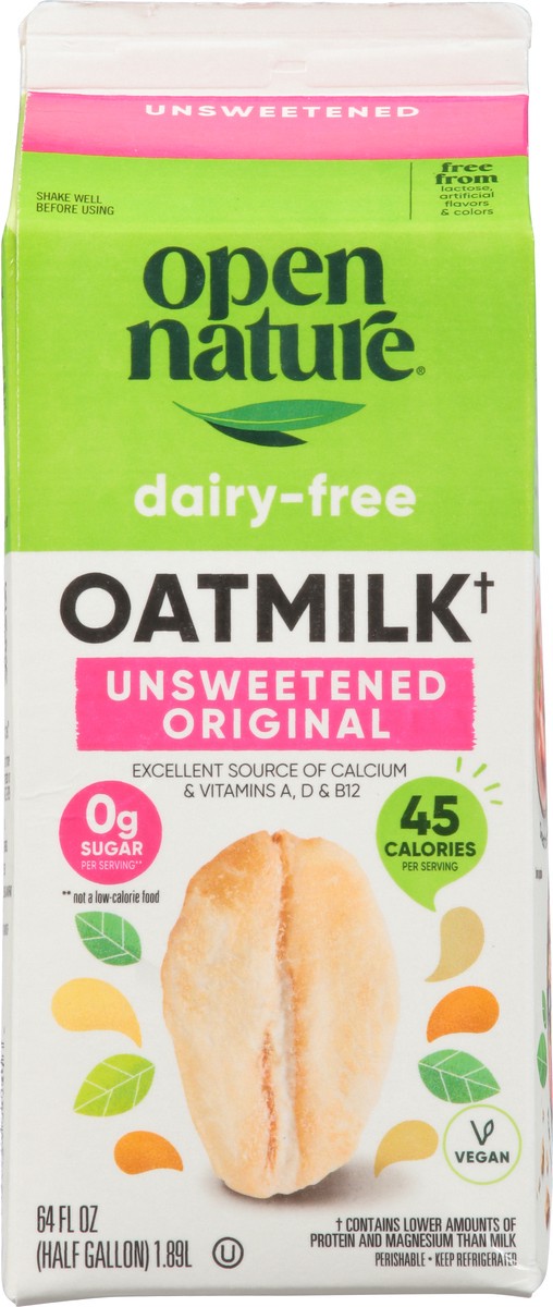 slide 2 of 13, Opn Nat Original Unsweetened Oatmilk 64 Fz - 64 FZ, 64 fl oz