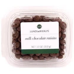 L&B Milk Chocolate Raisins