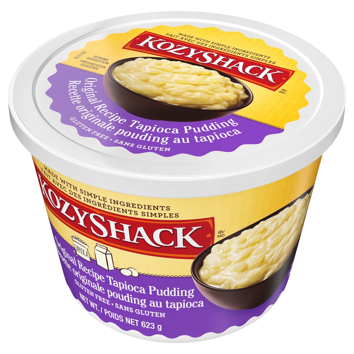 slide 2 of 9, Kozy Shack Tapioca Pudding, Gluten Free Dessert, 22 oz Tub, 22 oz