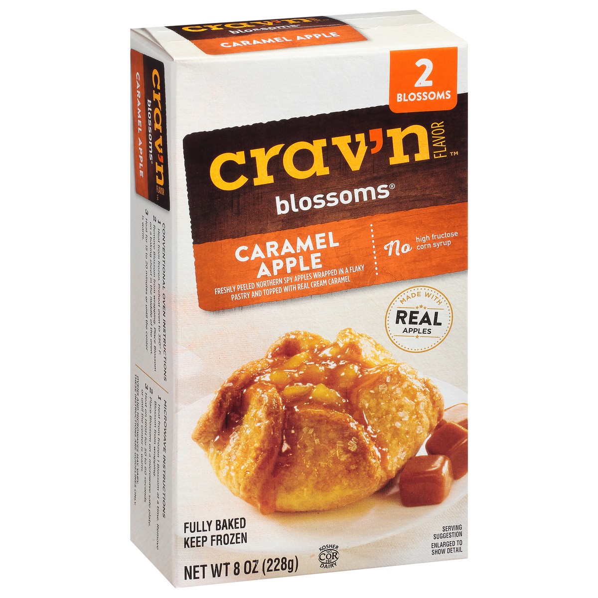 slide 5 of 9, Crav'n Flavor Caramel Apple Blossoms 2 ea,