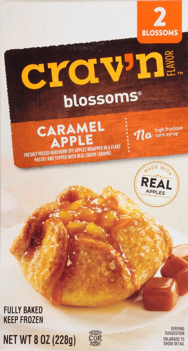slide 1 of 9, Crav'n Flavor Caramel Apple Blossoms 2 ea,