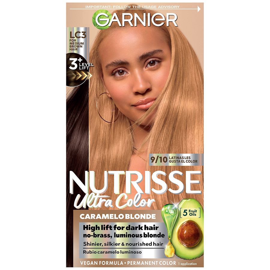slide 1 of 5, Garnier LC3 Caramelo Blonde Ultra Color Permanent Color 1 Each, 1 ct
