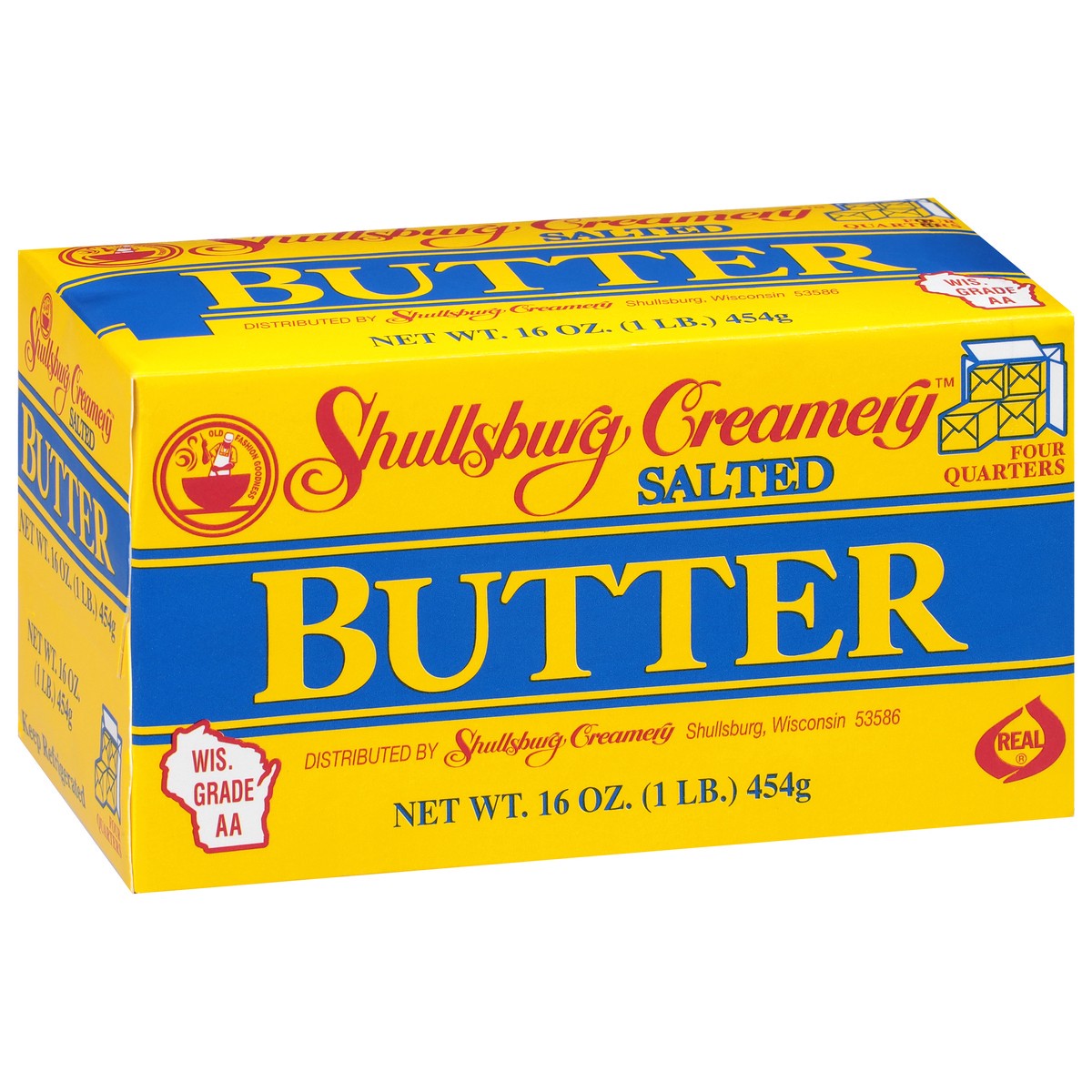 slide 4 of 4, Shullsburg Creamery Butter, 16 oz