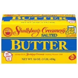 Shullsburg Creamery Salted Butter 16 oz