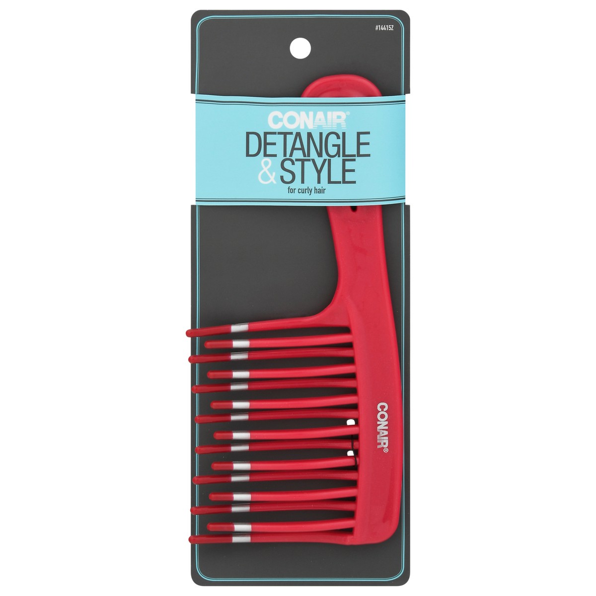 slide 1 of 9, Conair Detangle And Style Comb For Curly Hair, 1 ct