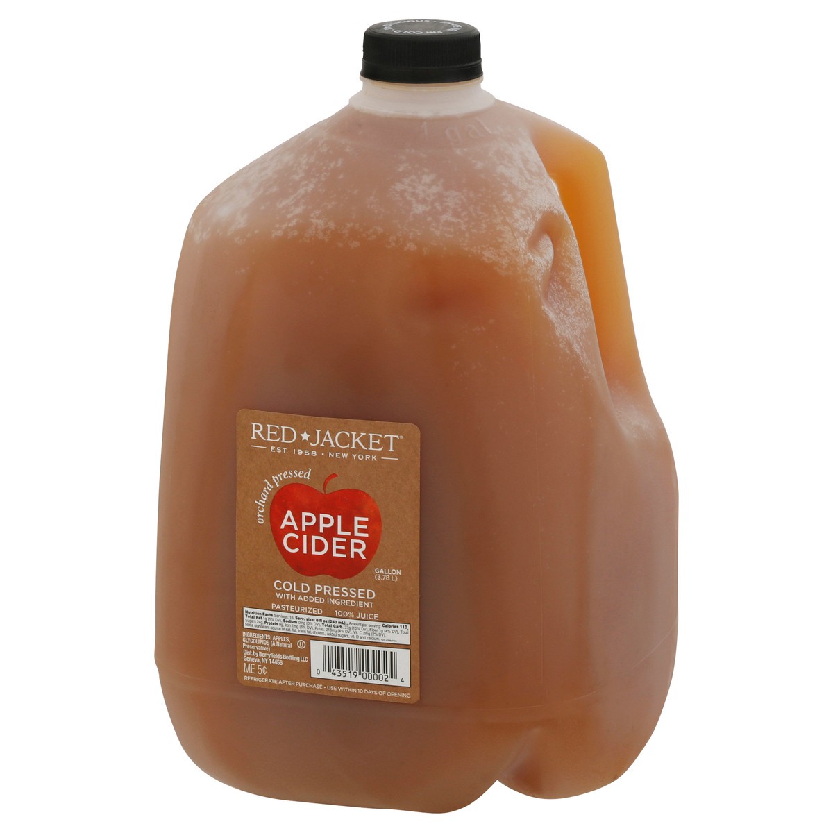 slide 11 of 13, Red Jacket 100% Juice Apple Cider - 1 gal, 1 gal