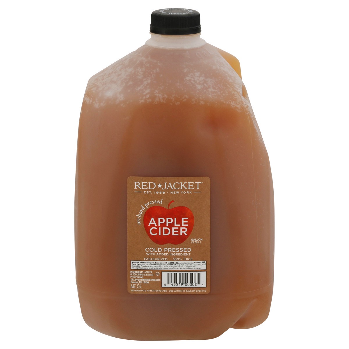 slide 8 of 13, Red Jacket 100% Juice Apple Cider - 1 gal, 1 gal