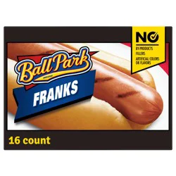Ball Park Classic Hot Dogs, 16 Count