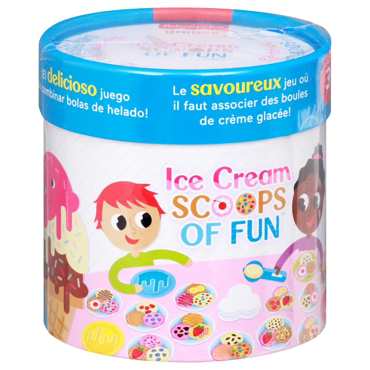 slide 2 of 9, Fisher-Price Ice Cream Scoops Of Fun Game, 1 ct