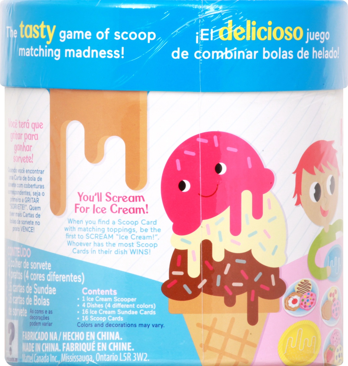 slide 5 of 8, Fisher-Price Ice Cream Scoops Matching Card Game, 1 ct