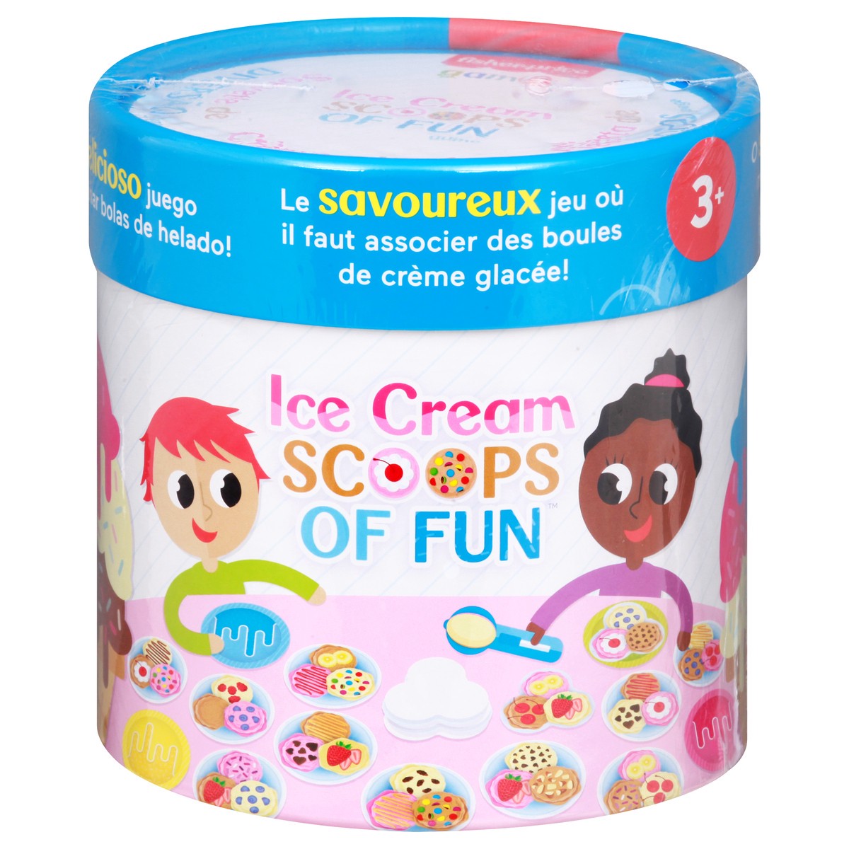 slide 1 of 9, Fisher-Price Ice Cream Scoops Of Fun Game, 1 ct