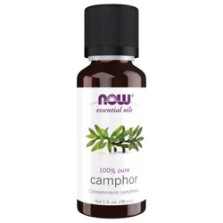 NOW Camphor Oil - 1 fl oz