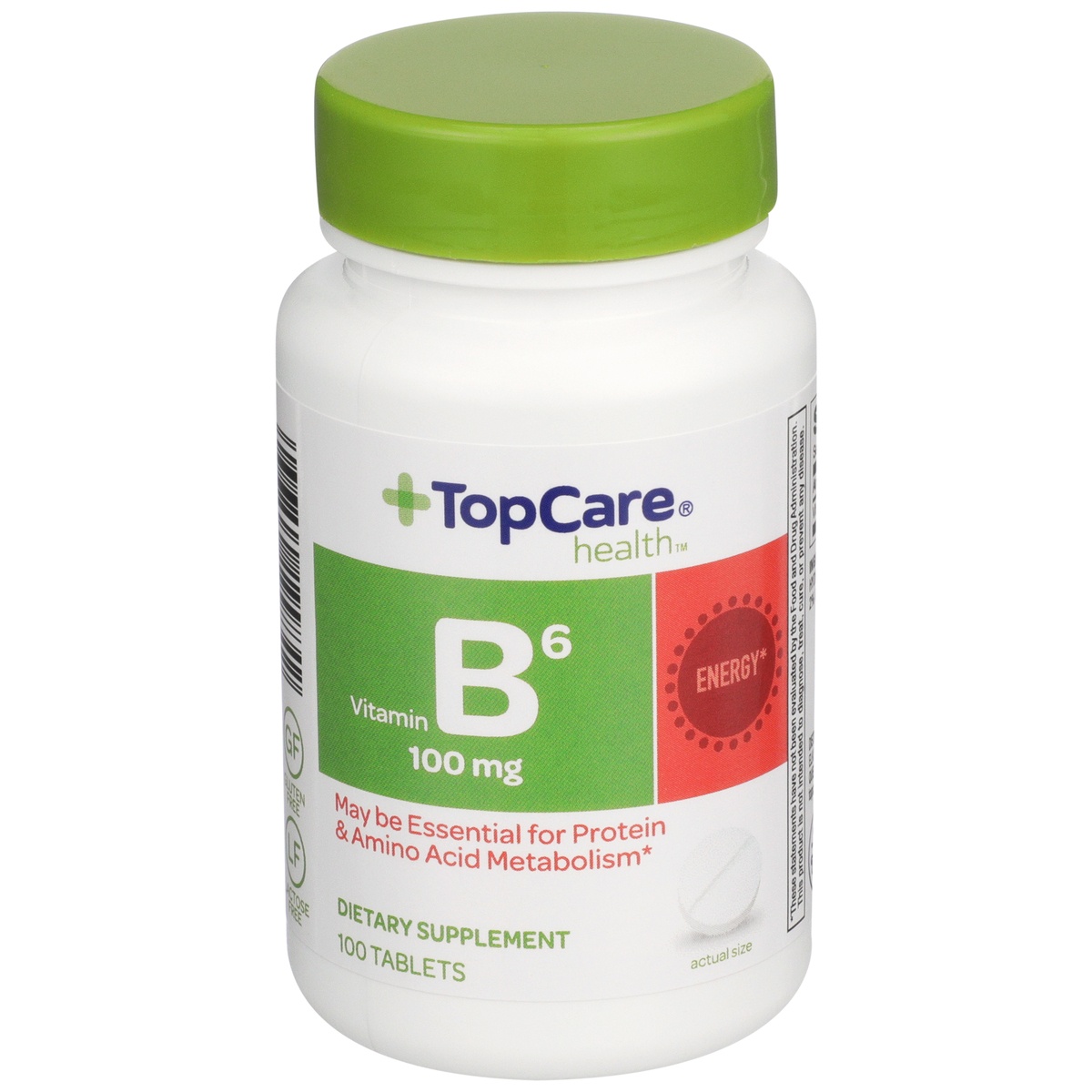 slide 1 of 1, Top Care TopCare Vitamin B6 100Mg Tablets, 100 ct