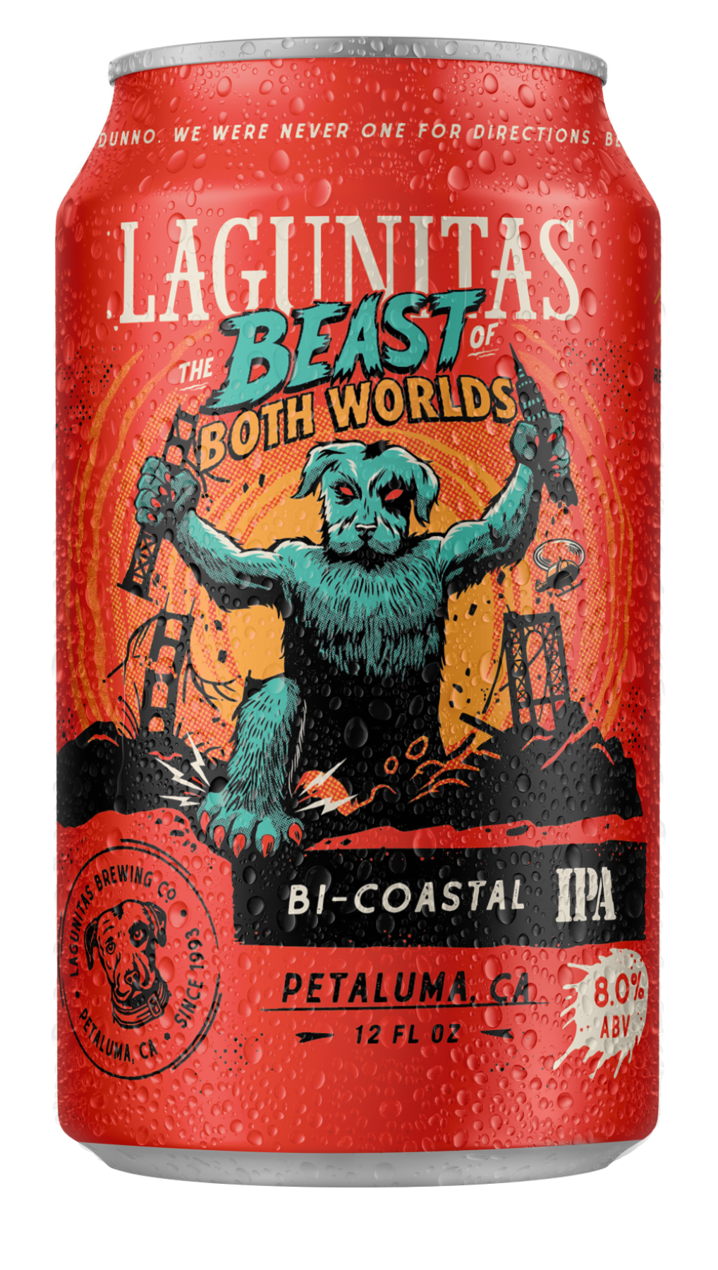 slide 4 of 4, Lagunitas Beast of Both Worlds IPA, 12 Pack, 12 fl. oz. Cans, 12 ct