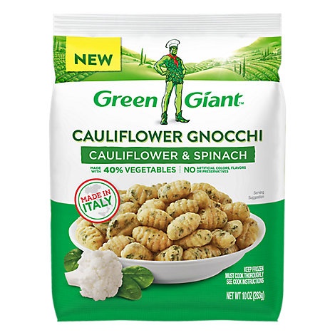 slide 1 of 1, Green Giant Cauliflower Gnocchi Cauliflower & Spinach, 10 oz