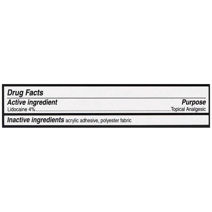 slide 5 of 5, Walgreens Lidocaine Blister + Pain Relief Patches Assorted, 12 ct