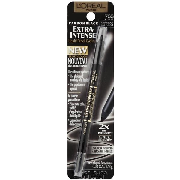 slide 1 of 1, L'Oréal Paris Extra-Intense Liquid Pencil Eyeliner - 799 Carbon Black, 0.03 oz