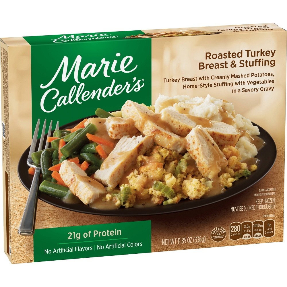 slide 2 of 2, Marie Callender's Roasted Turkey Breast & Stuffing, 11.85 oz