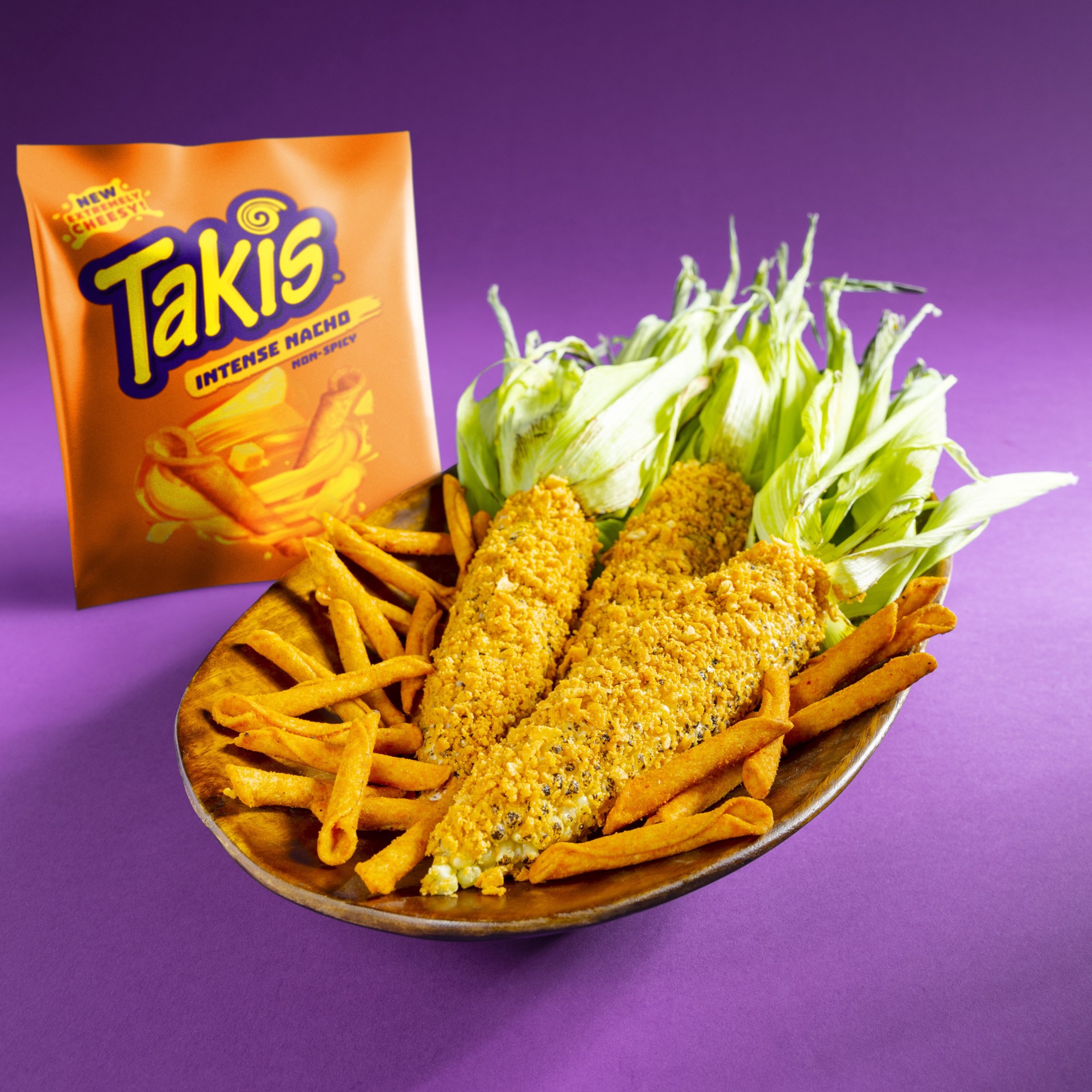 slide 5 of 9, Takis Intense Nacho 3.25 oz Snack Size Bag, Cheese Flavored Non-Spicy Cheesy Rolled Tortilla Chips, 3.25 oz