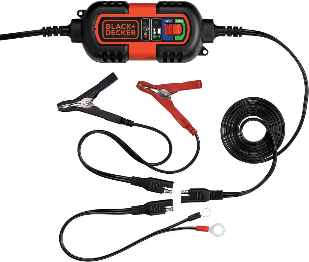 slide 1 of 1, BLACK+DECKER 6volt12volt Battery Maintainertrickle Charger, 1 ct