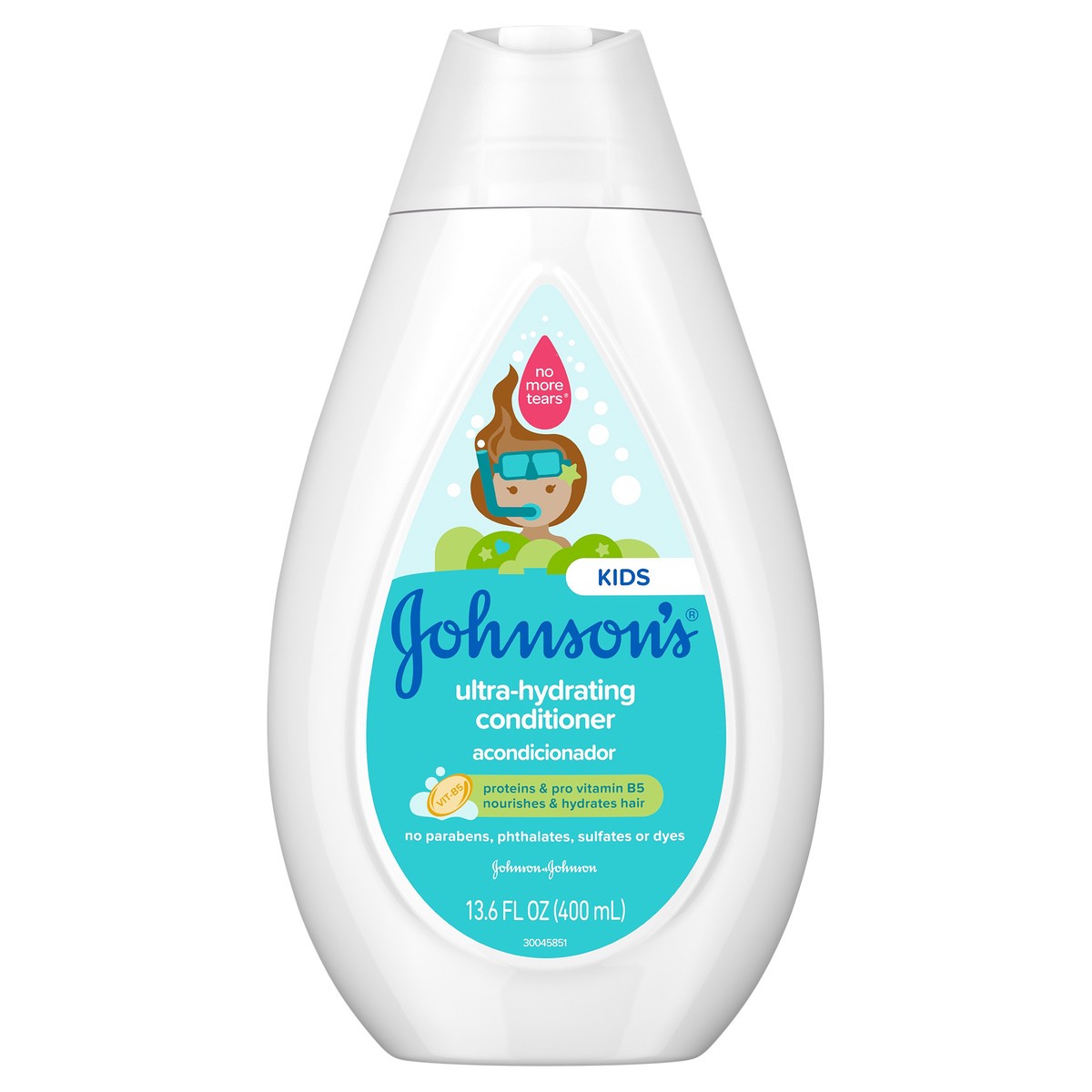 slide 1 of 7, Johnson's Ultra-Hydrating Tear-Free Kids' Conditioner, 13.6 fl. oz, 13.60 fl oz