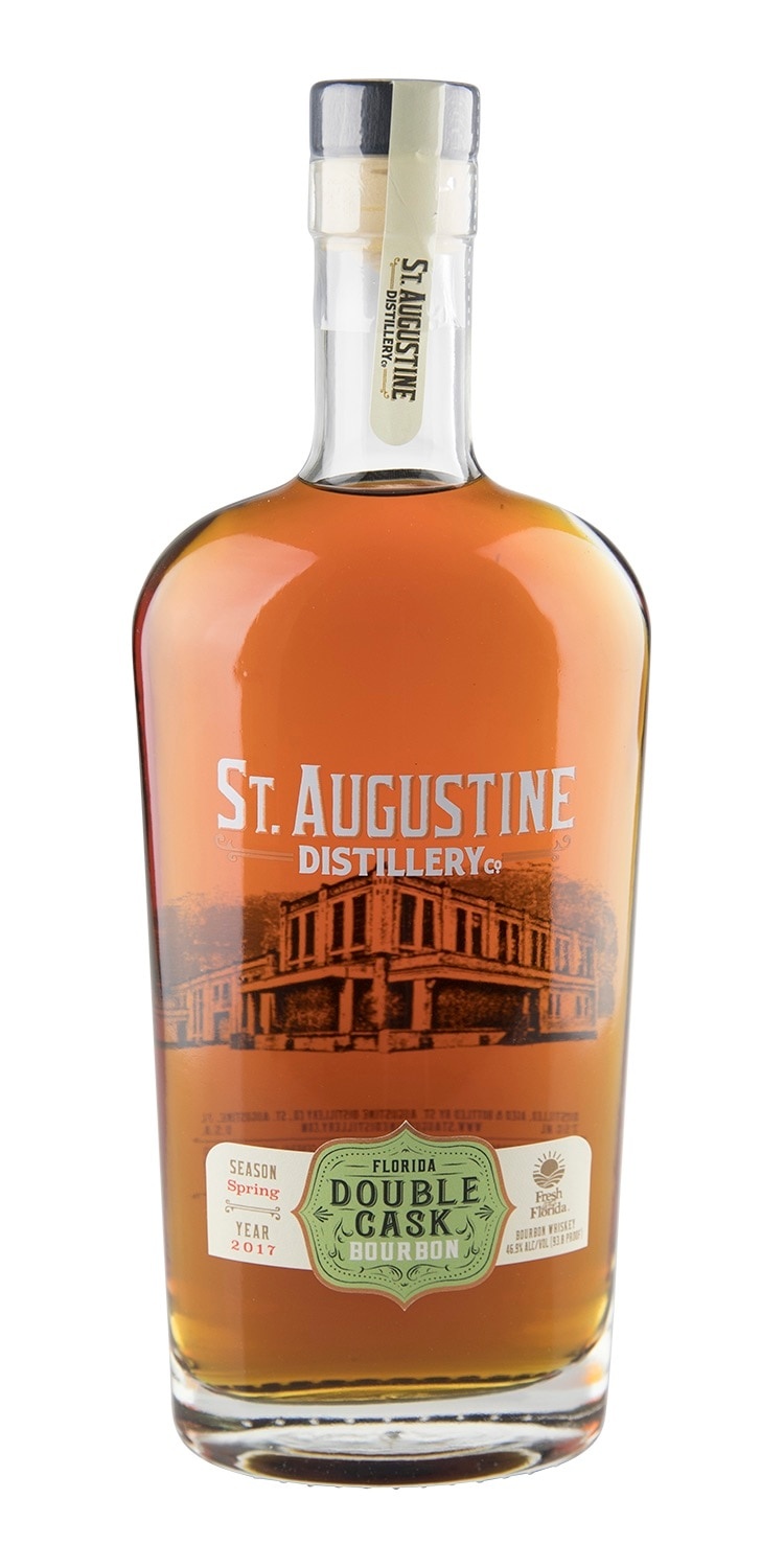 slide 1 of 1, St. Augustine Distillery Bourbon Double Cask, 750 ml