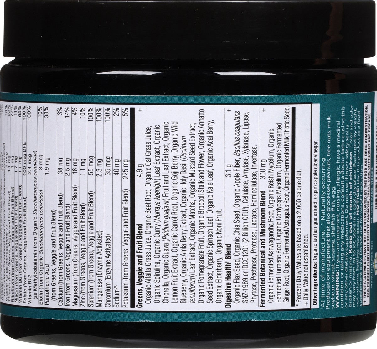 slide 7 of 13, Ancient Nutrition Organic SuperGreens +Multivitamin 3.6 oz, 3.60 oz