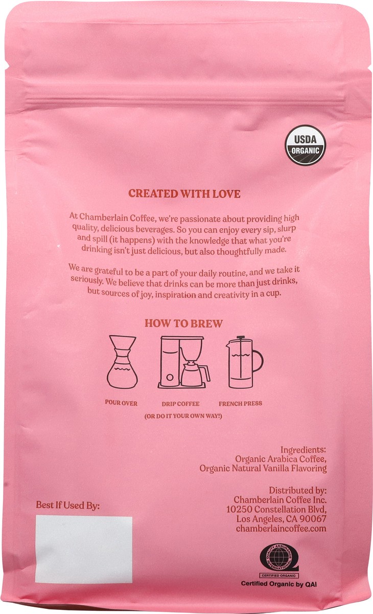 slide 7 of 12, Chamberlain Coffee Medium Roast Ground Fluffy Lamb Vanilla Blend Coffee - 12 oz, 12 oz