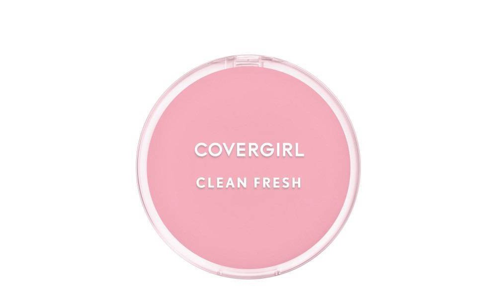 slide 2 of 2, Covergirl Clean Fresh Pressed Powder, Light, 10 gram