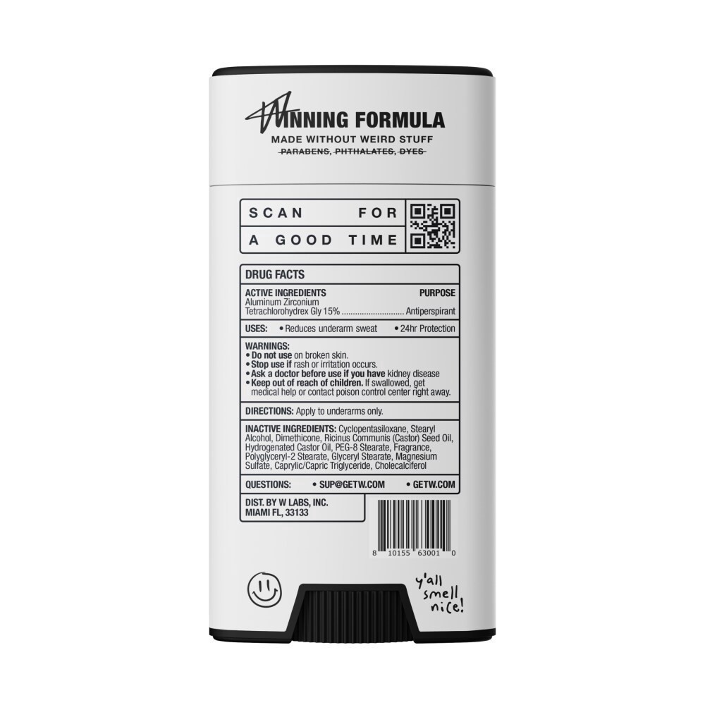 slide 4 of 6, W™ Men's Antiperspirant Deodorant Stick - Fresh Ice, 1 ct / 2.6 oz