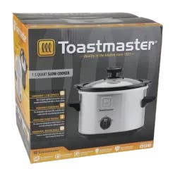 Toastmaster 1.5 Quart Slow Cooker