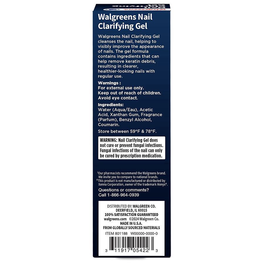 slide 3 of 3, Walgreens Fungal Nail Clarifying Gel, 4 fl oz