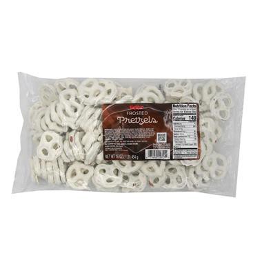 slide 1 of 1, Hy-Vee Frosted Pretzels, 16 oz