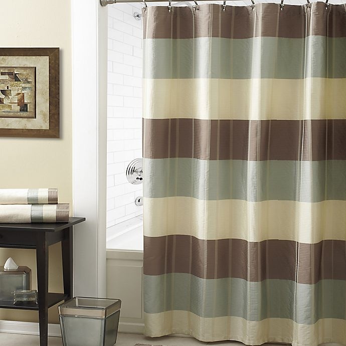 slide 1 of 1, Croscill Fairfax Shower Curtain - Taupe, 72 in x 84 in