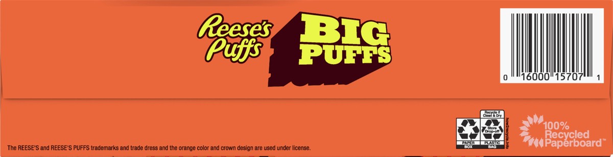 slide 6 of 12, Reese's Puffs Sweet & Crunchy Big Puffs Corn Puffs 15.5 oz, 15.5 oz