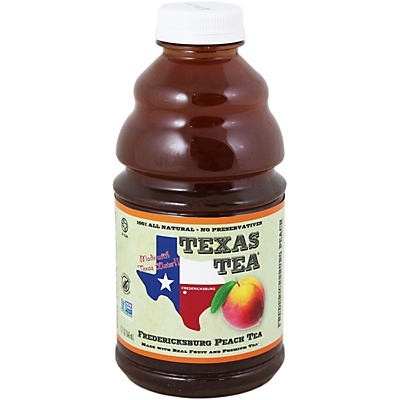 slide 1 of 1, Texas Tea Fredericksburg Peach Tea - 32 oz, 32 oz