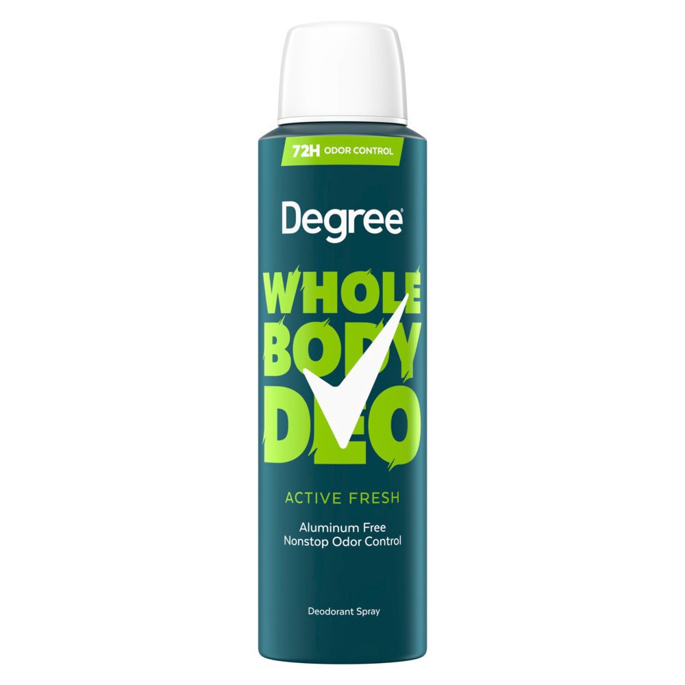 slide 2 of 2, Degree® Men Deodorant Spray Active Fresh, 4 fl oz