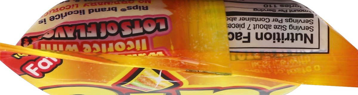 slide 3 of 3, Rips Rainbow Licorice Pieces Bite-Size 5.5 oz, 4 oz